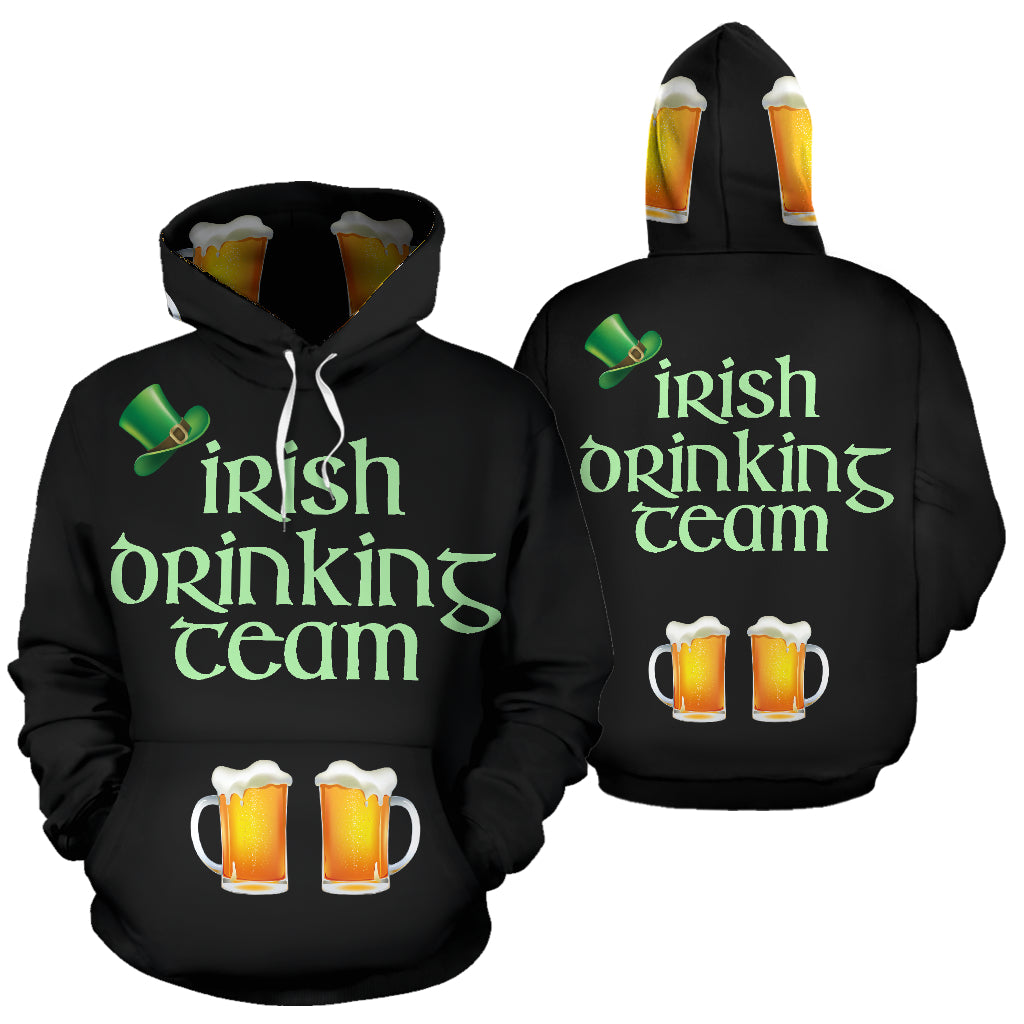 St Patricks Day All Over Hoodie - Top Content | POD Collection | Free Shipping