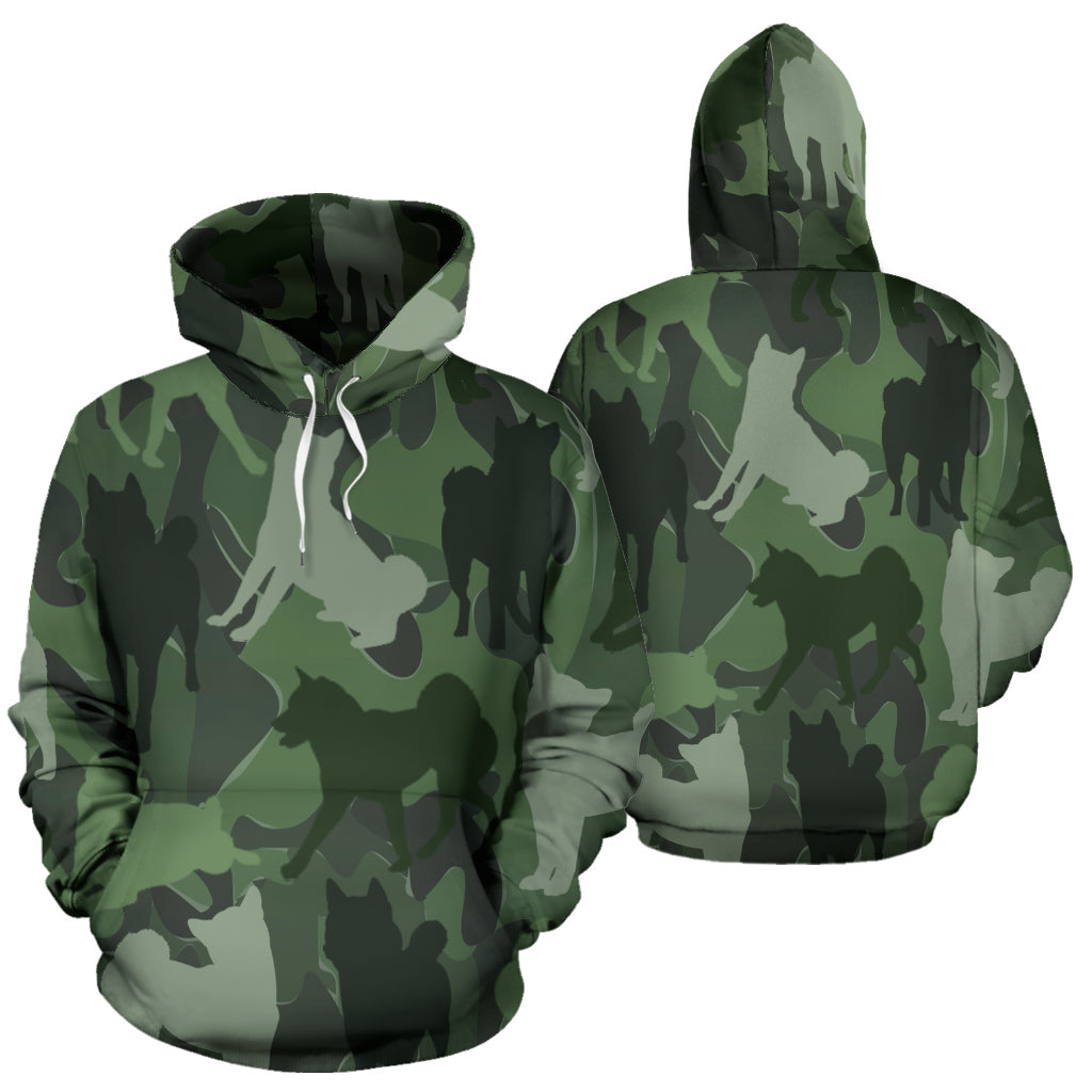 Shiba Inu Light Green Hoodie