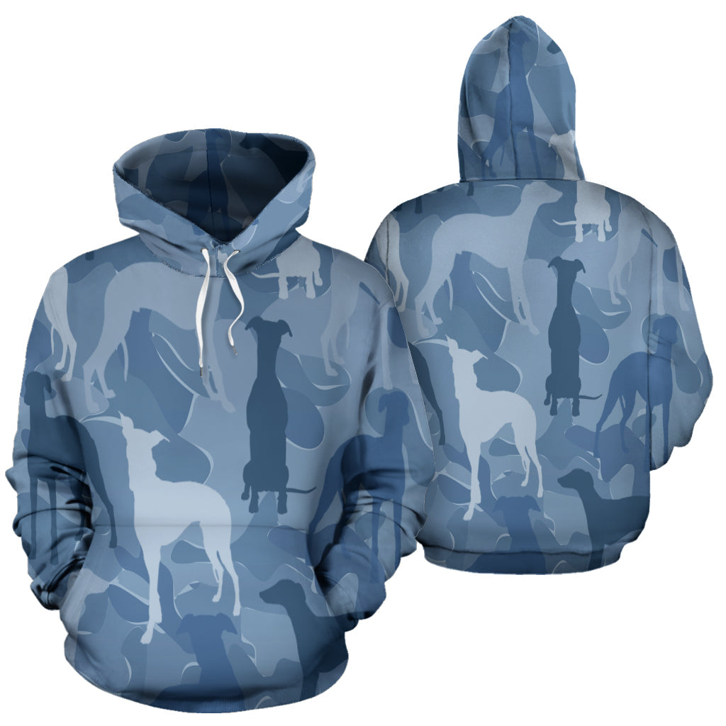 Whippet Light Blue Hoodie