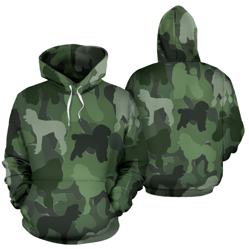 Poodle Light Green Hoodie