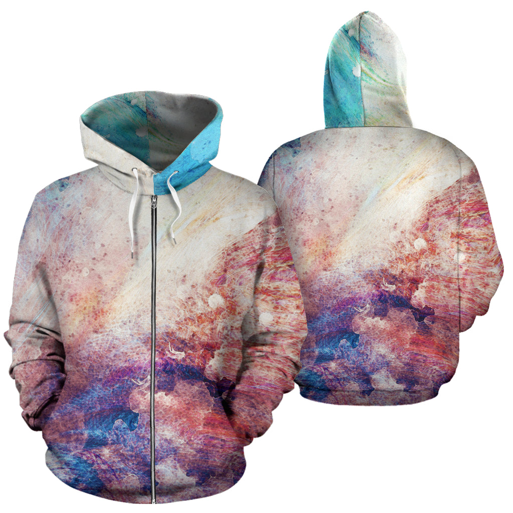 Burst Zip-Up Hoodie