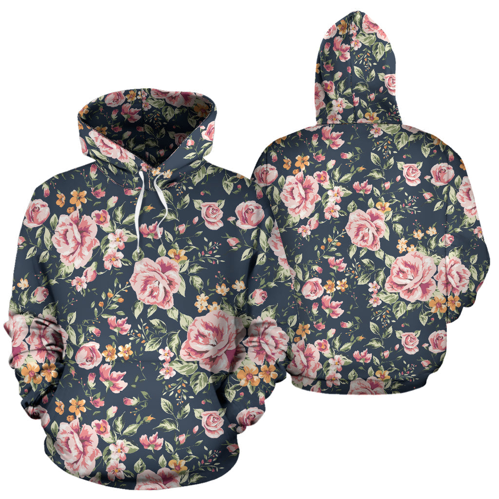 Floral Patern Hoodie