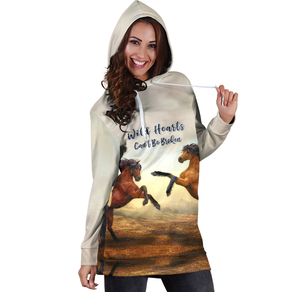 Wild Hearts Can't Be Broken Hoodie Dress