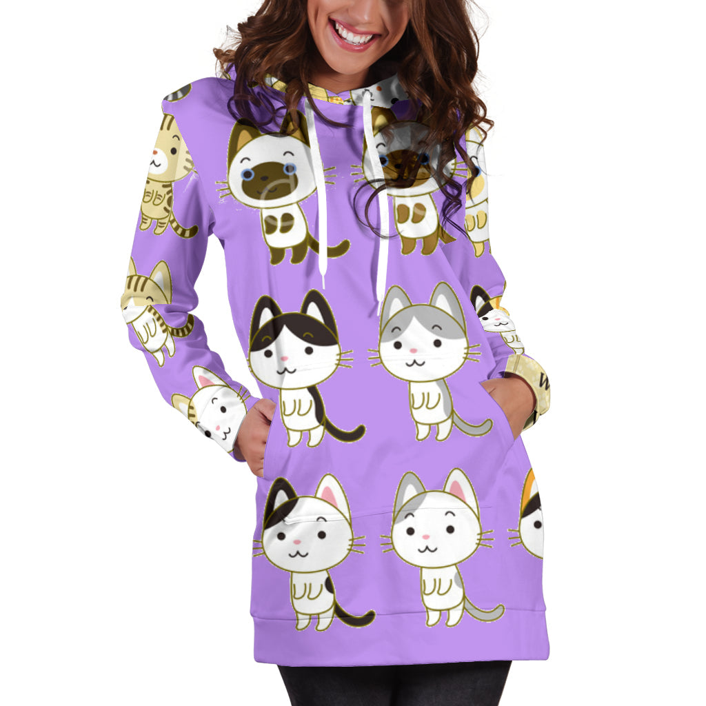 Gattini Hoodie Dress