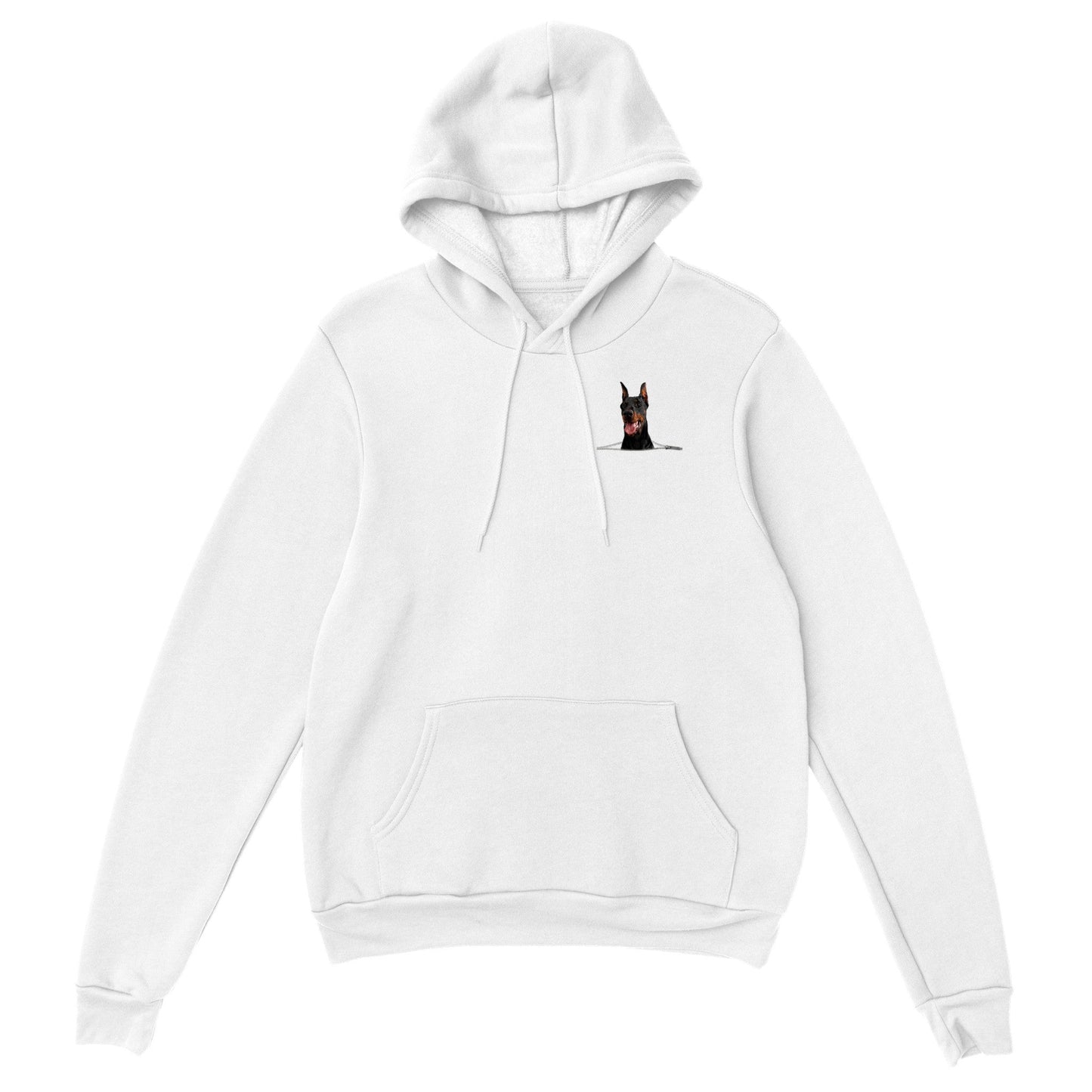 Doberman Pinscher Zip Unisex Pullover Hoodie