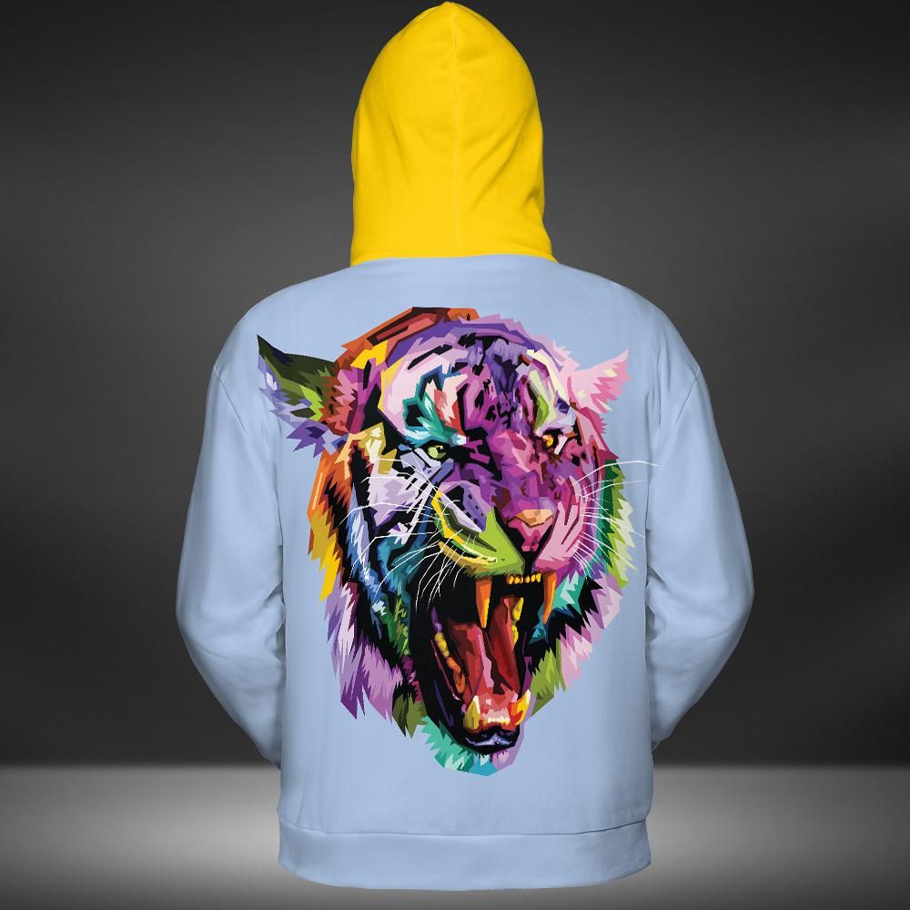 Tiger Art Work Hoodie