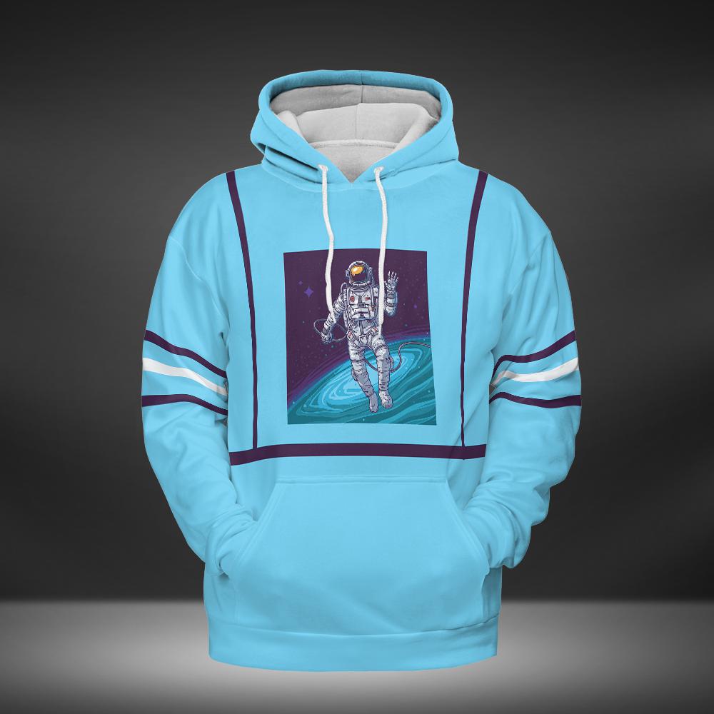 Galaxy Blue Spin Hoodie