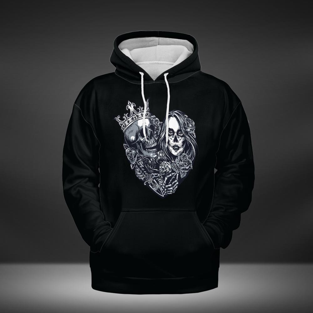 Scull Heart Hoodie